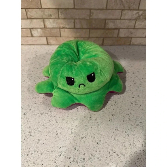 Reversible Mood Octopus plush b38 - Picture 1 of 8